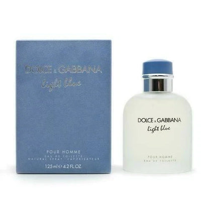 Dolce & Gabbana Light Blue Pour Homme Eau de Toilette 4.2oz (125ml) Men's Cologne Spray | New Sealed