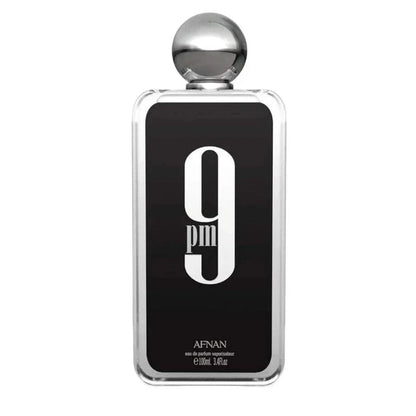 Afnan 9 PM Eau de Parfum Spray for Men 3.4 oz / 100ml Long Lasting Fragrance